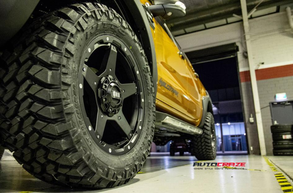 FORD RANGER GD04 MATTE BLACK